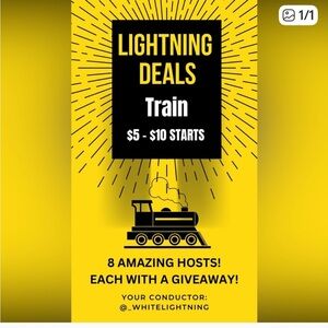 Diva Dee 🚂Lightning Deals Train🚂 12/13 @4-5:00 pm